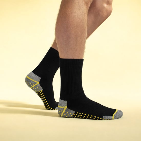 24 Paar Mannen Antislip Grip Werk Sokken | Ademend Duurzaam Boot Sokken met Grip - Image 5