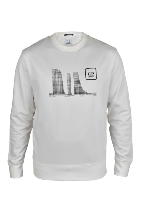 C.P. Company Sweatshirt Wit - Image 1