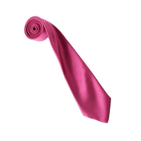 Premier Kleurencollectie Satijnen Stropdas (Heet Roze) - Image 2