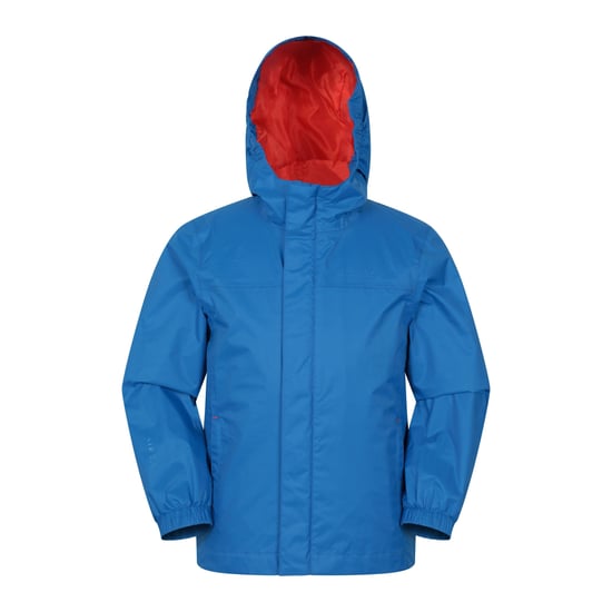 Mountain Warehouse Torrent waterdichte jas voor kinderen (Helder Blauw) - Image 1