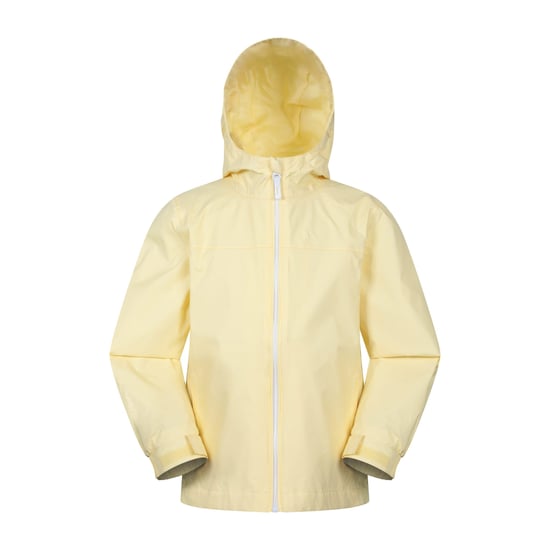 Mountain Warehouse Torrent waterdichte jas voor kinderen (Lichtgeel) - Image 1