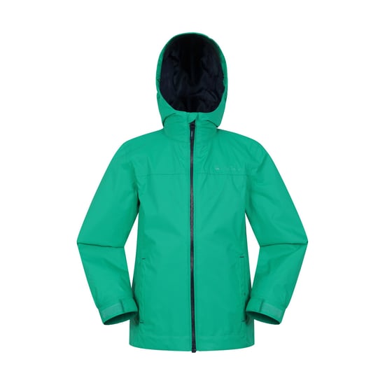 Mountain Warehouse Torrent waterdichte jas voor kinderen (Groen) - Image 1