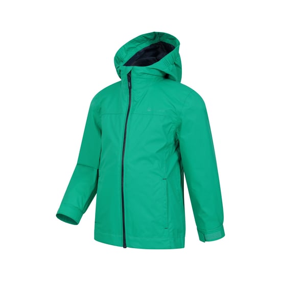 Mountain Warehouse Torrent waterdichte jas voor kinderen (Groen) - Image 3
