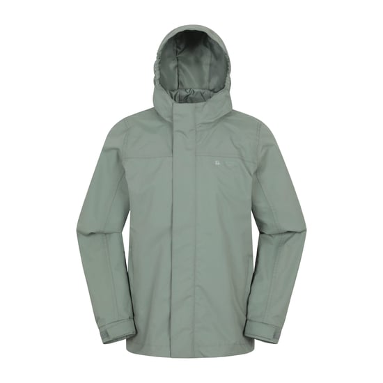 Mountain Warehouse Waterdichte zonnejack voor kinderen (Donkergroen) - Image 1
