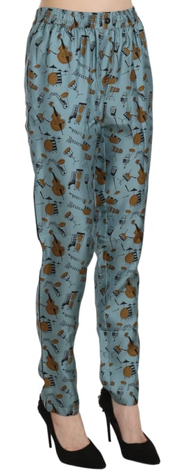 Dolce Gabbana Muziekinstrumentenprint Broek - Image 2