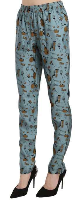 Dolce Gabbana Muziekinstrumentenprint Broek - Image 3