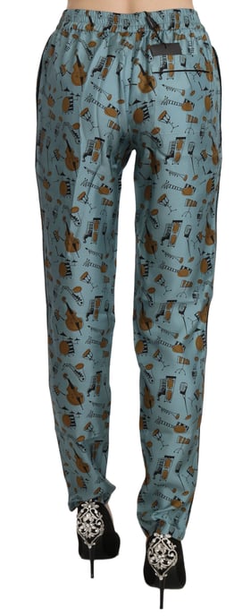 Dolce Gabbana Muziekinstrumentenprint Broek - Image 4