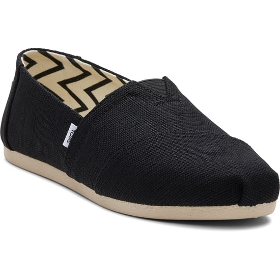 TOMS Alpargata Classic Katoenen Dames Zwarte Espadrilles - Image 1