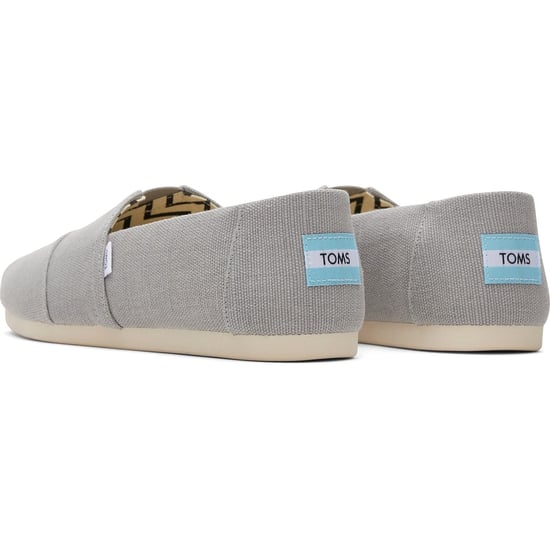 TOMS Alpargata Classic Katoenen Heren Drizzle Grijze Espadrilles - Image 2