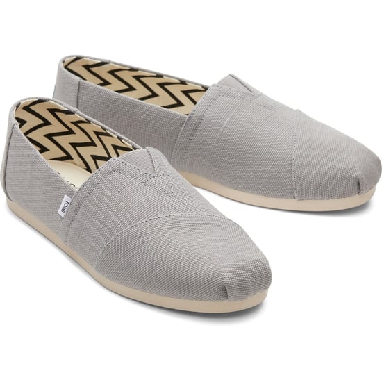 TOMS Alpargata Classic Katoenen Heren Drizzle Grijze Espadrilles - Image 3