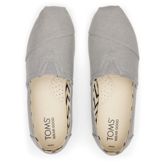 TOMS Alpargata Classic Katoenen Heren Drizzle Grijze Espadrilles - Image 5