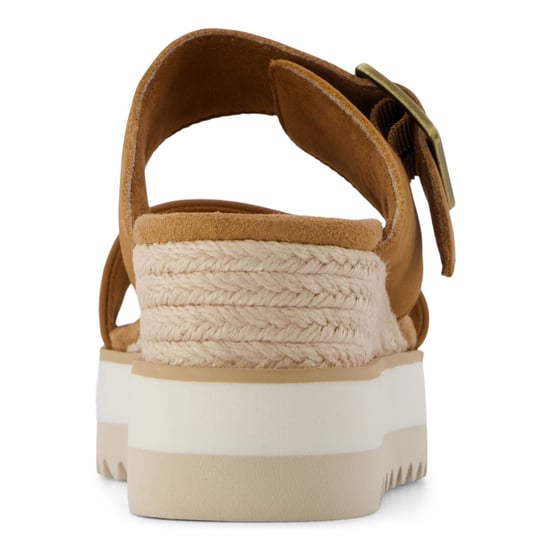 TOMS Diana Leren Dames Bruine Suiker Sandalen - Image 2