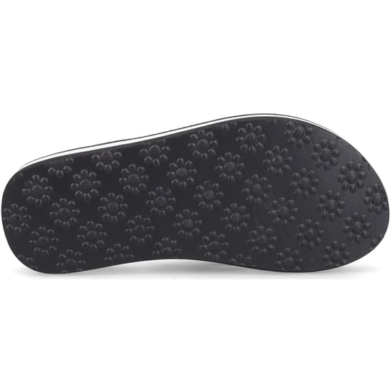 Rocket Dog Monica Nylon PU Textiel Dames Zwart/Off White Slippers - Image 3