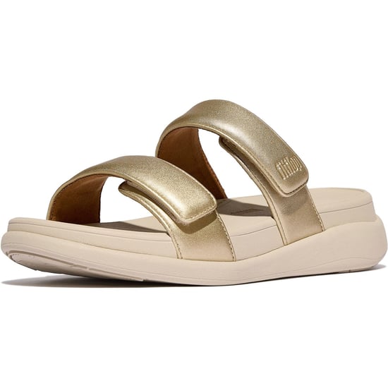 Fitflop F-Mode Go Polyurethaan Dames Platino Sandalen - Image 1