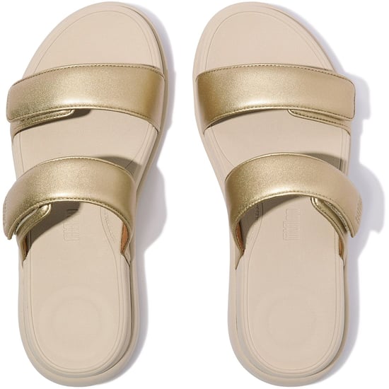 Fitflop F-Mode Go Polyurethaan Dames Platino Sandalen - Image 3