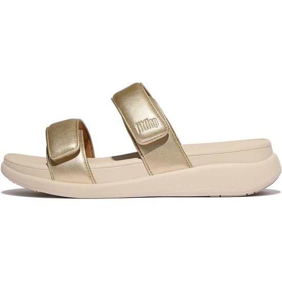 Fitflop F-Mode Go Polyurethaan Dames Platino Sandalen - Image 4