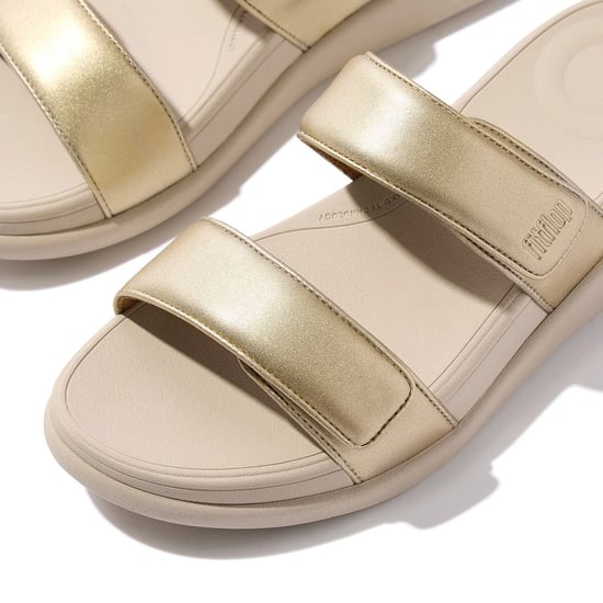 Fitflop F-Mode Go Polyurethaan Dames Platino Sandalen - Image 5