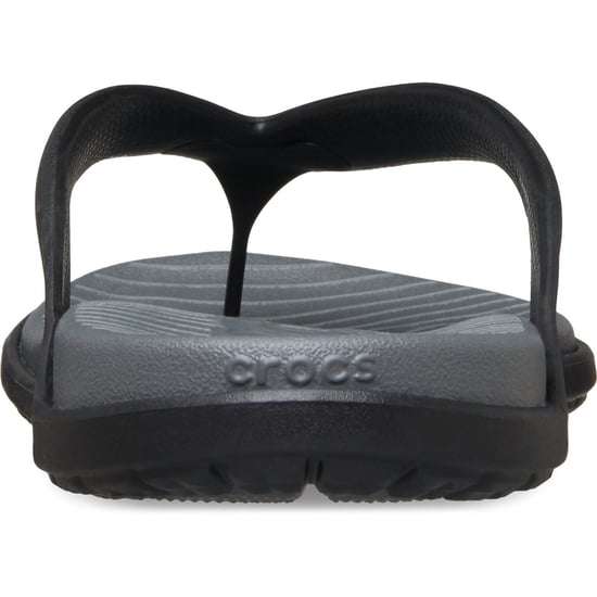 Crocs Coast Flip Polyurethaan Heren Zwart/Leisteengrijs Slippers - Image 2