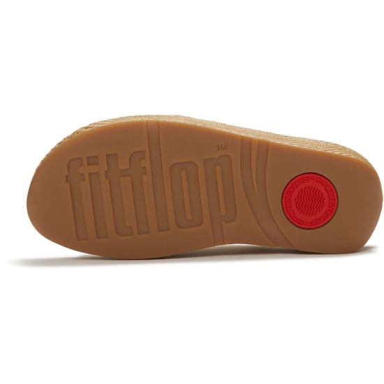 Fitflop Lulu Lux Graphic-Weave Suède Dames Cappuccino Sandalen - Image 2