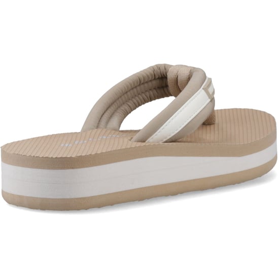 Rocket Dog Monica Nylon PU Textiele Dames Tan/Off White Flip-Flops - Image 2