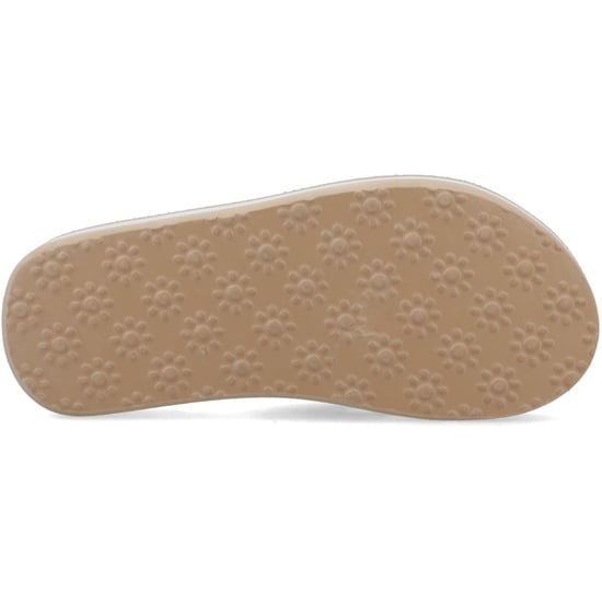 Rocket Dog Monica Nylon PU Textiele Dames Tan/Off White Flip-Flops - Image 3