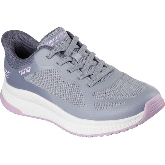 Skechers BOBS Squad 4 Staple Look Damessneakers In Grijs/Multikleur - Image 1