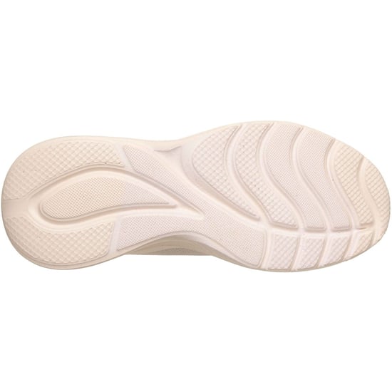Skechers Bobs Squad Waves Huidige Look Textiel Dames Off White Sneakers - Image 2