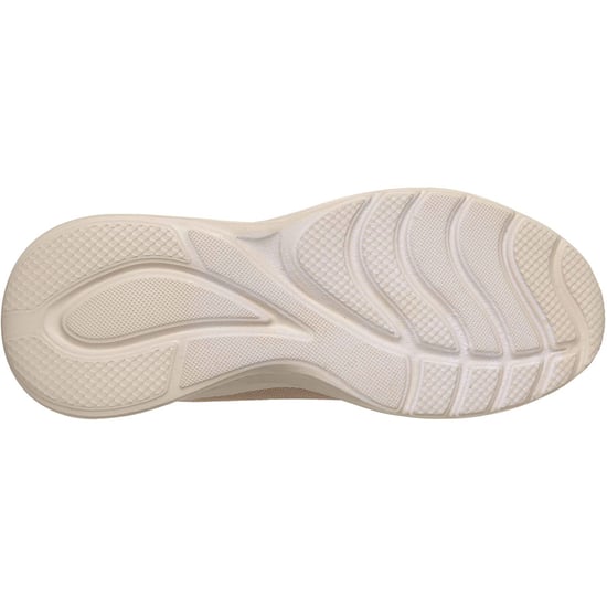 Skechers Bobs Squad Waves Huidige Uiterlijk Textiel Dames Taupe Trainers - Image 2