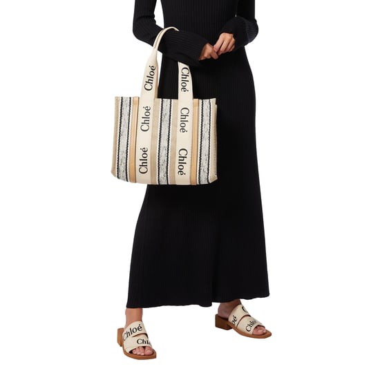 Chloé Woody Medium Tote Tas - Image 5