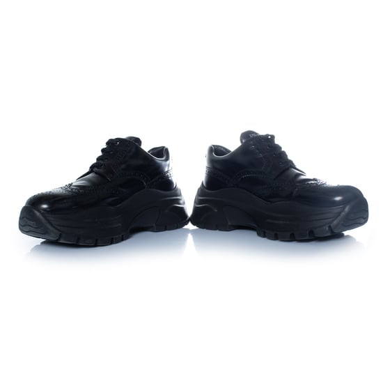 Prada, chunky broque sneakers in zwart - Image 6