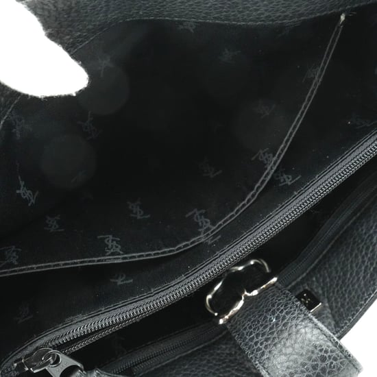 Yves Saint Laurent Leren Handtas Hart Tote - Image 4