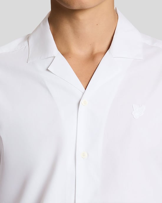 Revere Kraag Poplin Shirt - Image 3