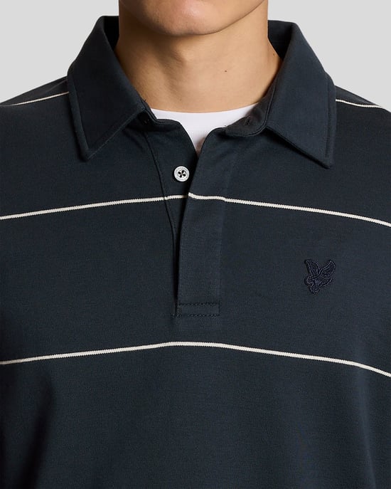 Rugby Strepen Polo Shirt - Image 3
