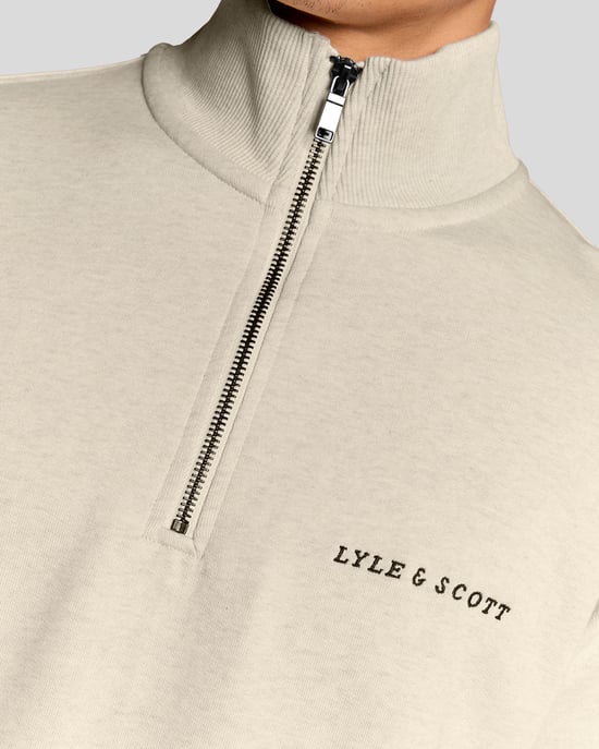 Zware Script 1/4 Zip Sweatshirt - Image 6
