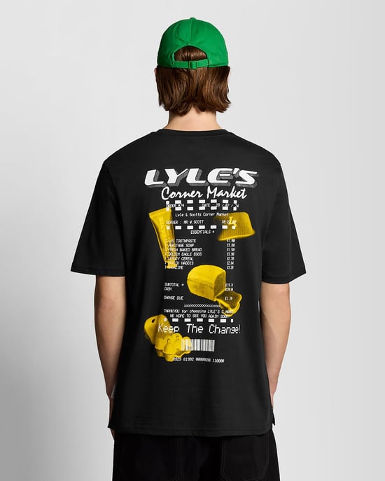T-shirt met achterafdruk - Image 1