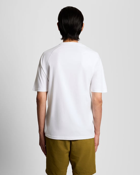 T-shirt met borstprint - Image 4