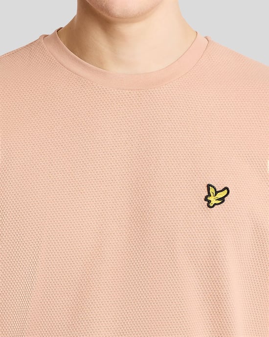 Gestructureerde Jacquard T-shirt - Image 3