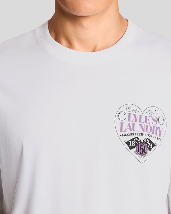 T-shirt met grafische opdruk op de borst - Image 3