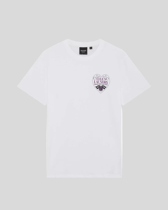 T-shirt met grafische opdruk op de borst - Image 5