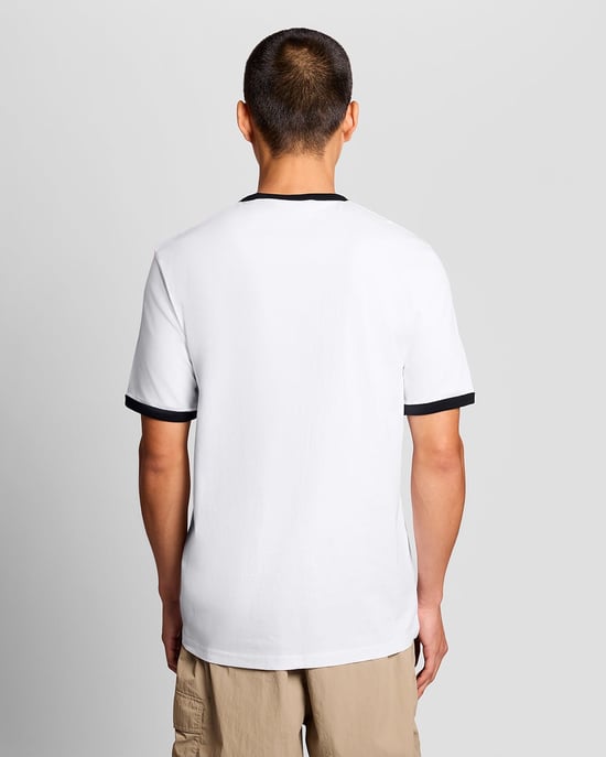 Ringer Katoenen T-shirt met Ronde Hals - Image 3