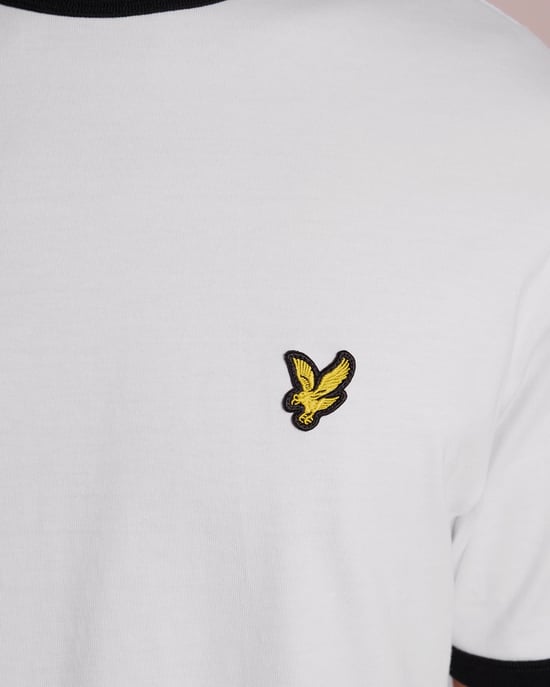 Ringer Katoenen T-shirt met Ronde Hals - Image 5