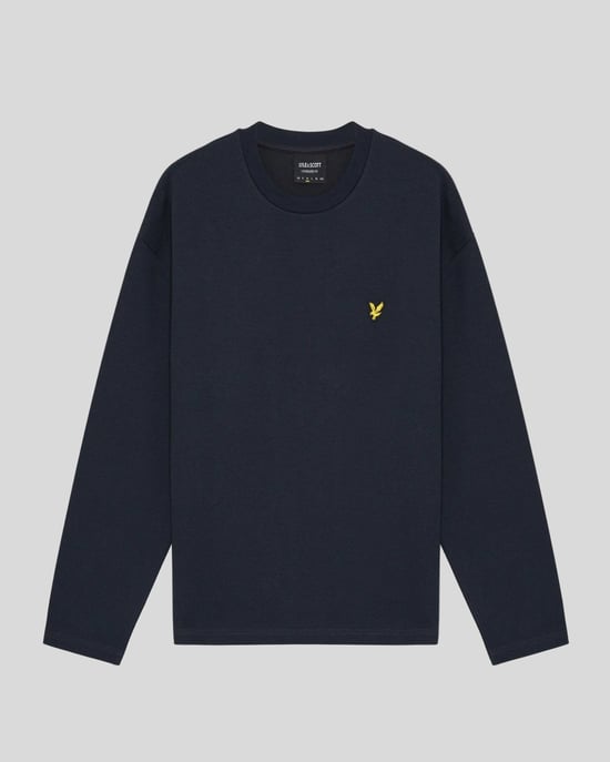 Verhoogde Jacquard Ronde Hals Sweatshirt - Image 5