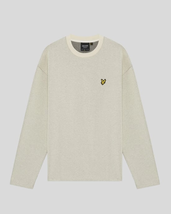 Verhoogde Jacquard Crew Neck Sweatshirt - Image 5