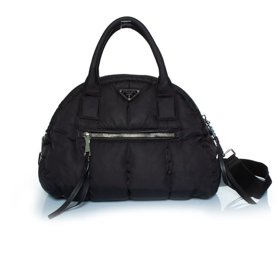 Prada, bomber bowler tas in zwart - Image 1