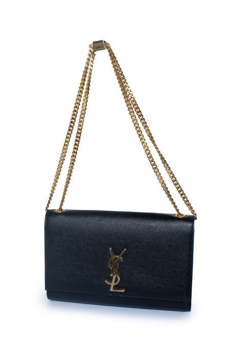 Saint Laurent, Middelgrote Kate schoudertas in zwart - Image 3