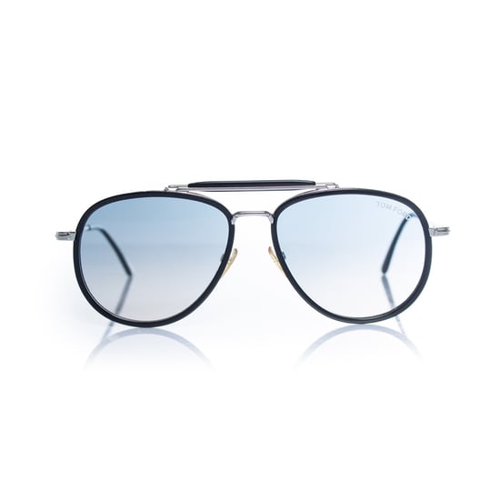 Tom Ford, zwarte metalen Tripp aviator - Image 2