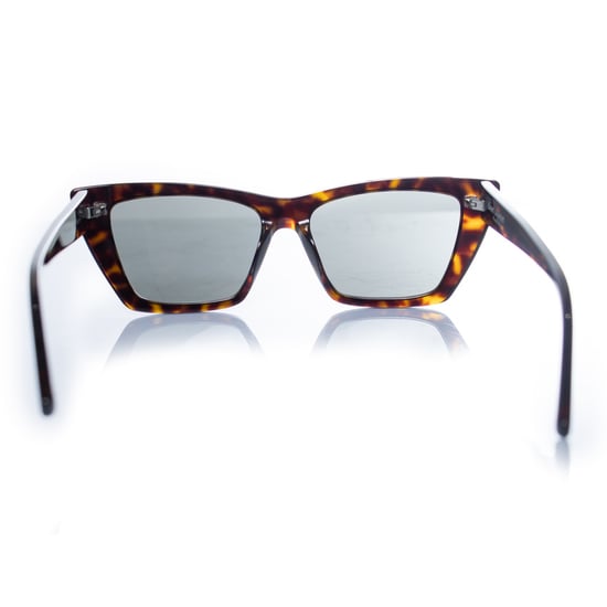 Saint Laurent, Mica schildpad zonnebril in bruin - Image 3