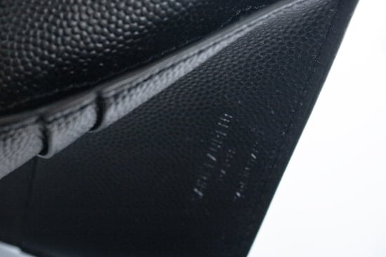Saint Laurent, gegraveerdeleren portefeuille - Image 4