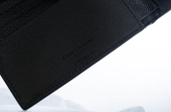 Saint Laurent, gegraveerdeleren portefeuille - Image 5