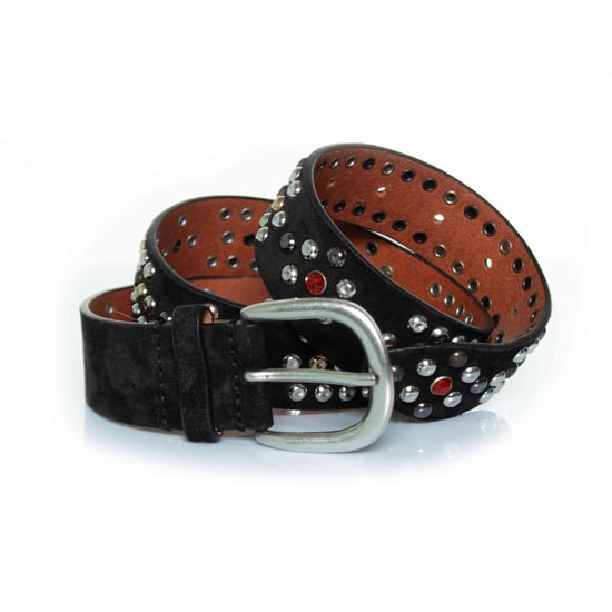 Isabel Marant, Zwarte suède riem met multikleurrige studs - Image 2